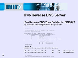 IPv6 Best Practice