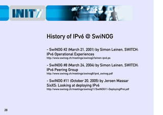 IPv6 Best Practice
