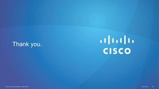 © 2012 Cisco and/or its affiliates. All rights reserved. Cisco Connect 180
Thank you.
 