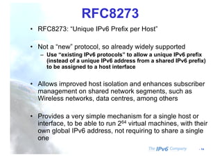 IPv6 New RFCs | PPT