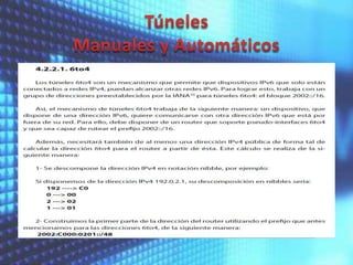 Protocolo de Internet (IPv6) -Redes