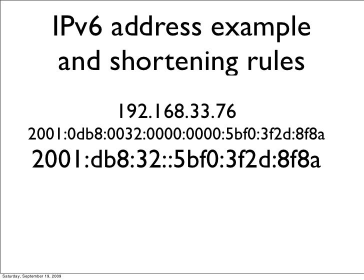 IPv6 Theory by Cisco