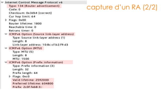 capture d’un RA (2/2)
 