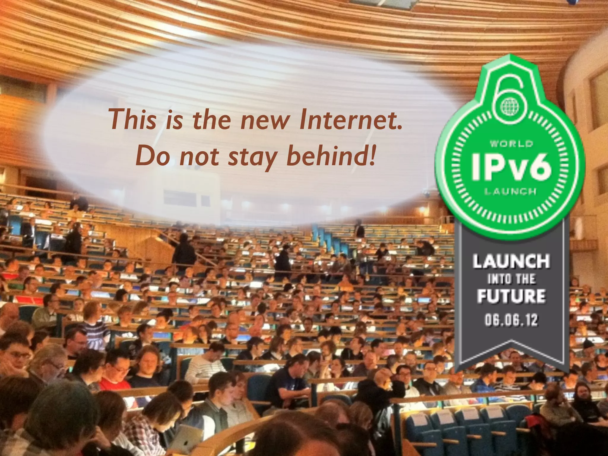 This is the new Internet. 
Do not stay behind!
 