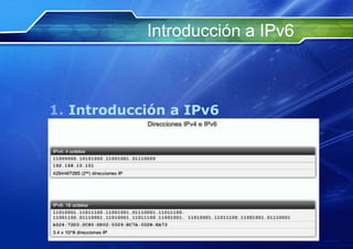 Introducción a IPv6



1. Introducción a IPv6




   http://www.franciscosepulveda.eu                    6
 