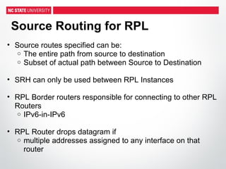 Rpl Routing Images I pv6 routing_protocol_for_low_power_and_lossy_ | PPT