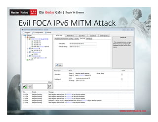 Evil FOCA IPv6 MITM Attack
 