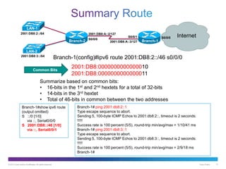 IPv6 Static Routes | PPTX | Computer Networking | Computing