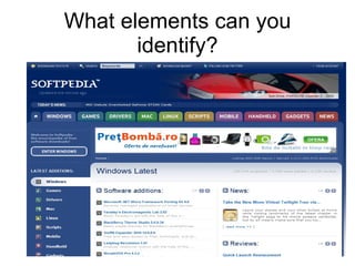 What elements can you identify? 