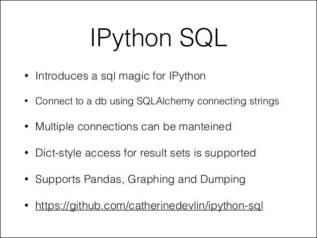 The magic of IPython Notebook