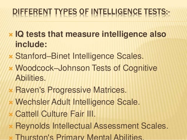Intelligence Quotient