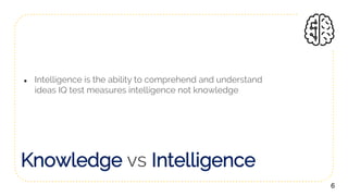 Iq tests are valid measurements of human intelligence | PPTX