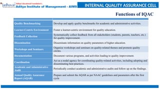 Internal Quality Assessment Presentation | PPTX