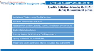 Internal Quality Issue Internal Quality Assessment Presentation | PPTX