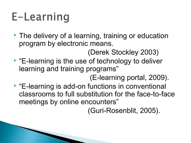 7C Model of E.Content Development | PPT