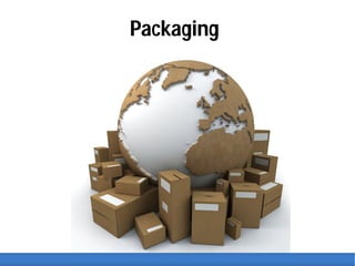 Packaging 
 