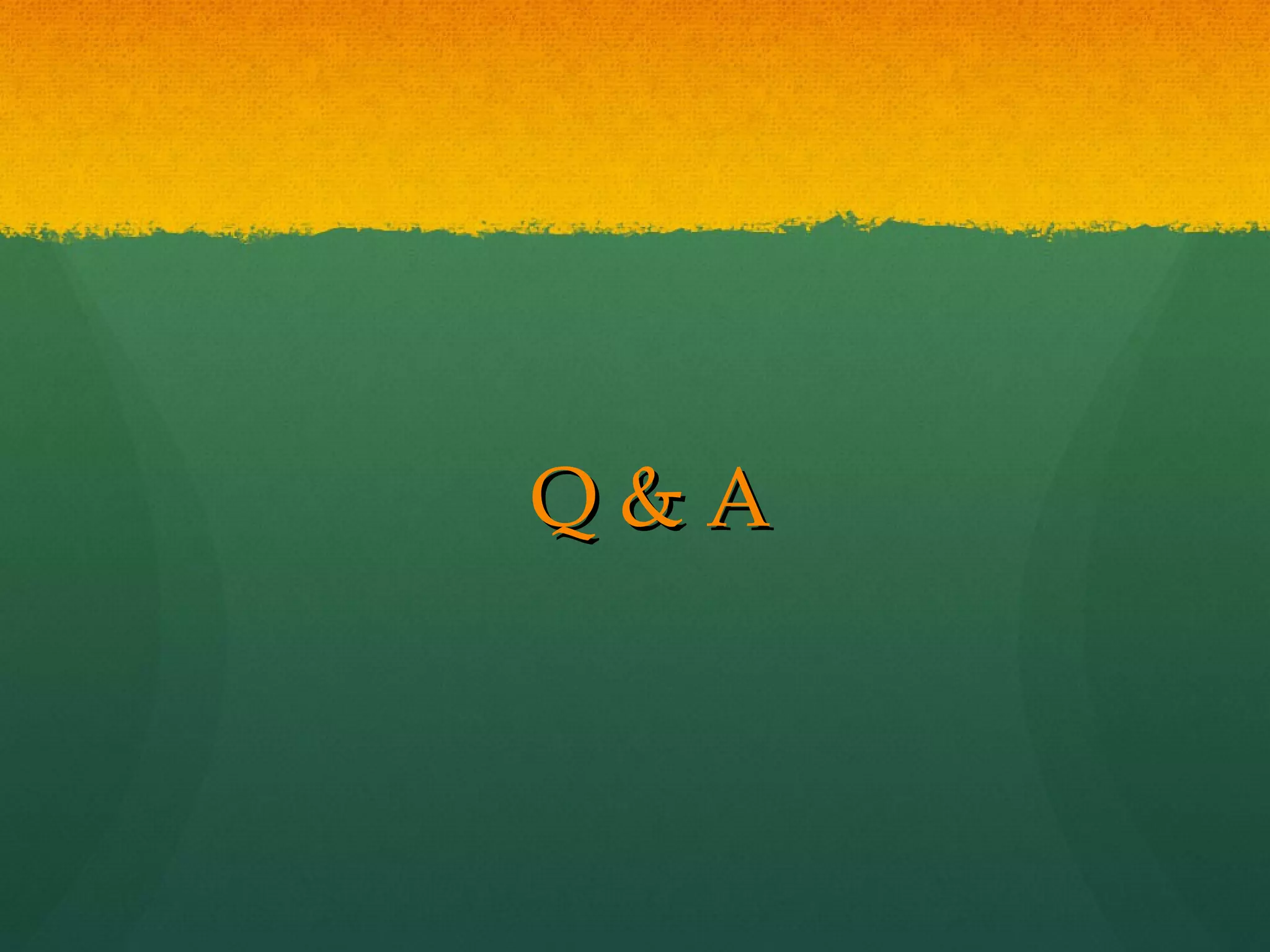 Q & A 