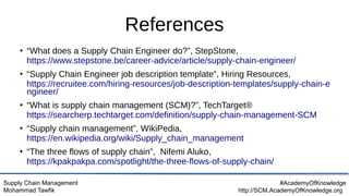 Supply chain management - Wikipedia