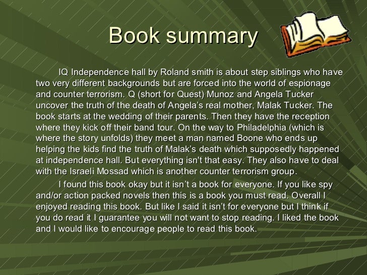 iq roland smith book 4