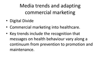 Social marketing in healthcare ppt | PPTX