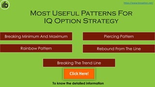 Iq Options Patterns Best IQ Option Strategy- IQ Option Tips For Winning Trades | PDF