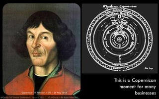 This is a Copernican
                                                                                     moment for many
...