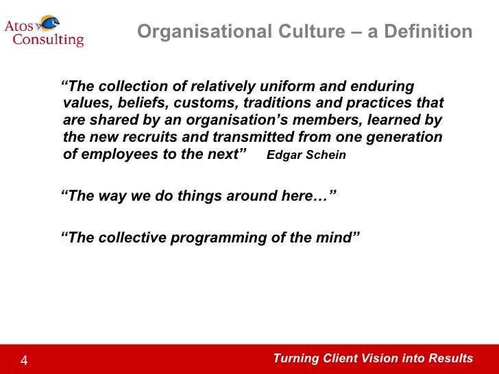 Organisational Culture