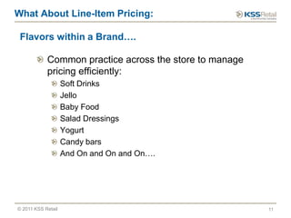 KSS Retail: The Evolution of Retail Pricing | PPTX | Retail Industry ...