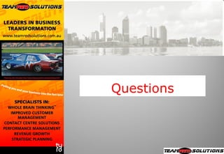 Iqpc Masterclass 2008 Overcoming Absenteeism