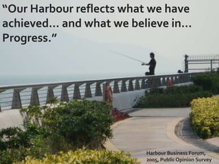 “Our Harbour reflects what we have
achieved… and what we believe in…
Progress.”




                         Harbour Busin...