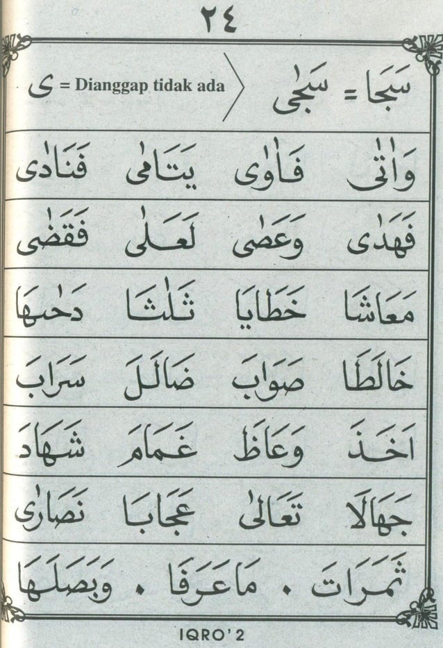 Iqre Examples Iqra 2 | PDF