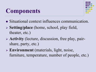 situational contexts