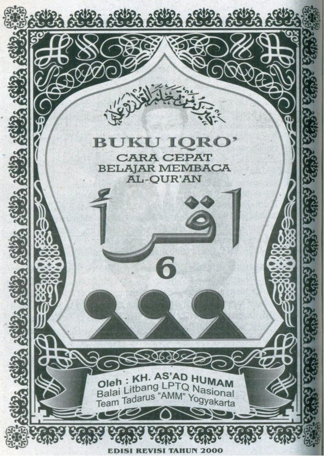 Baca iqro 6 hal 6