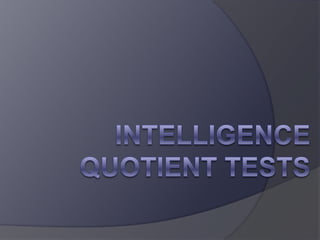 IQ Tests as Predictors of Academic Performance, by Real IQ Test, Nov,  2023