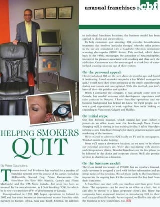 I Quit Smoking Article Opportunity