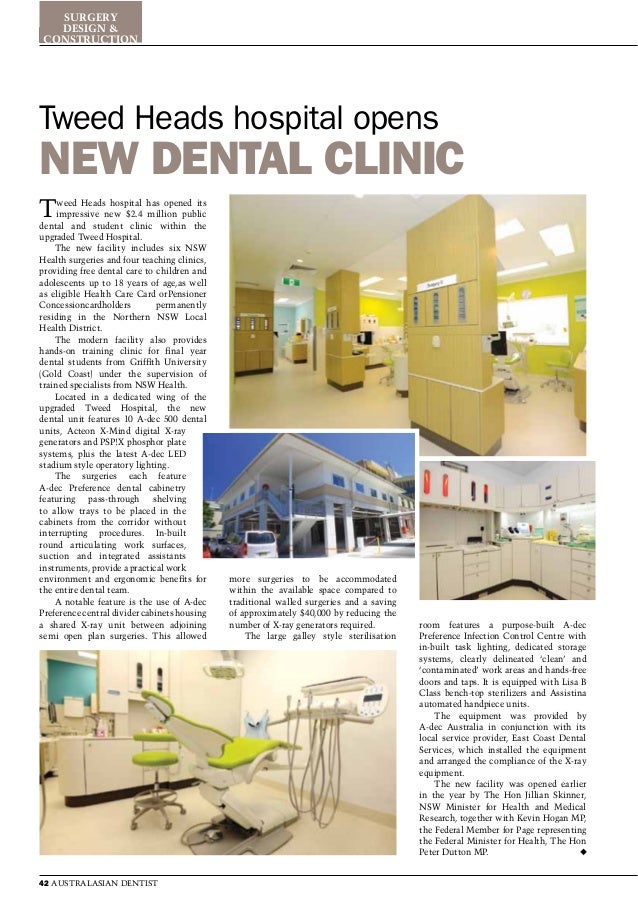 Tweed Heads Hospital opens new Dental Clinic