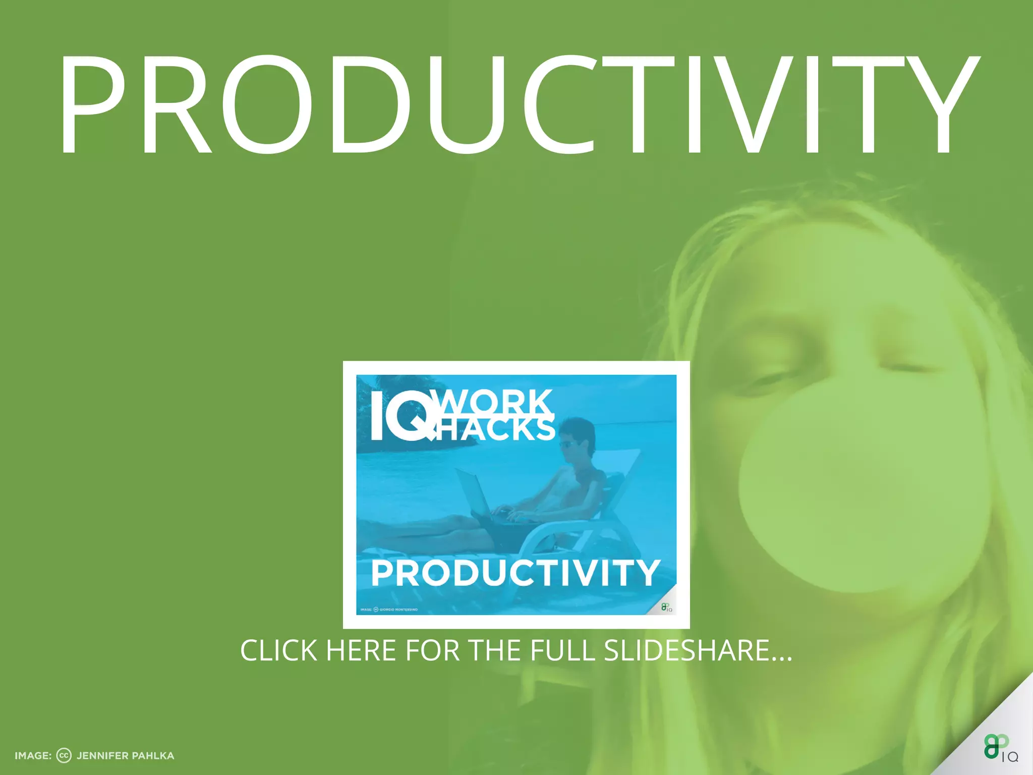 Productivity
 