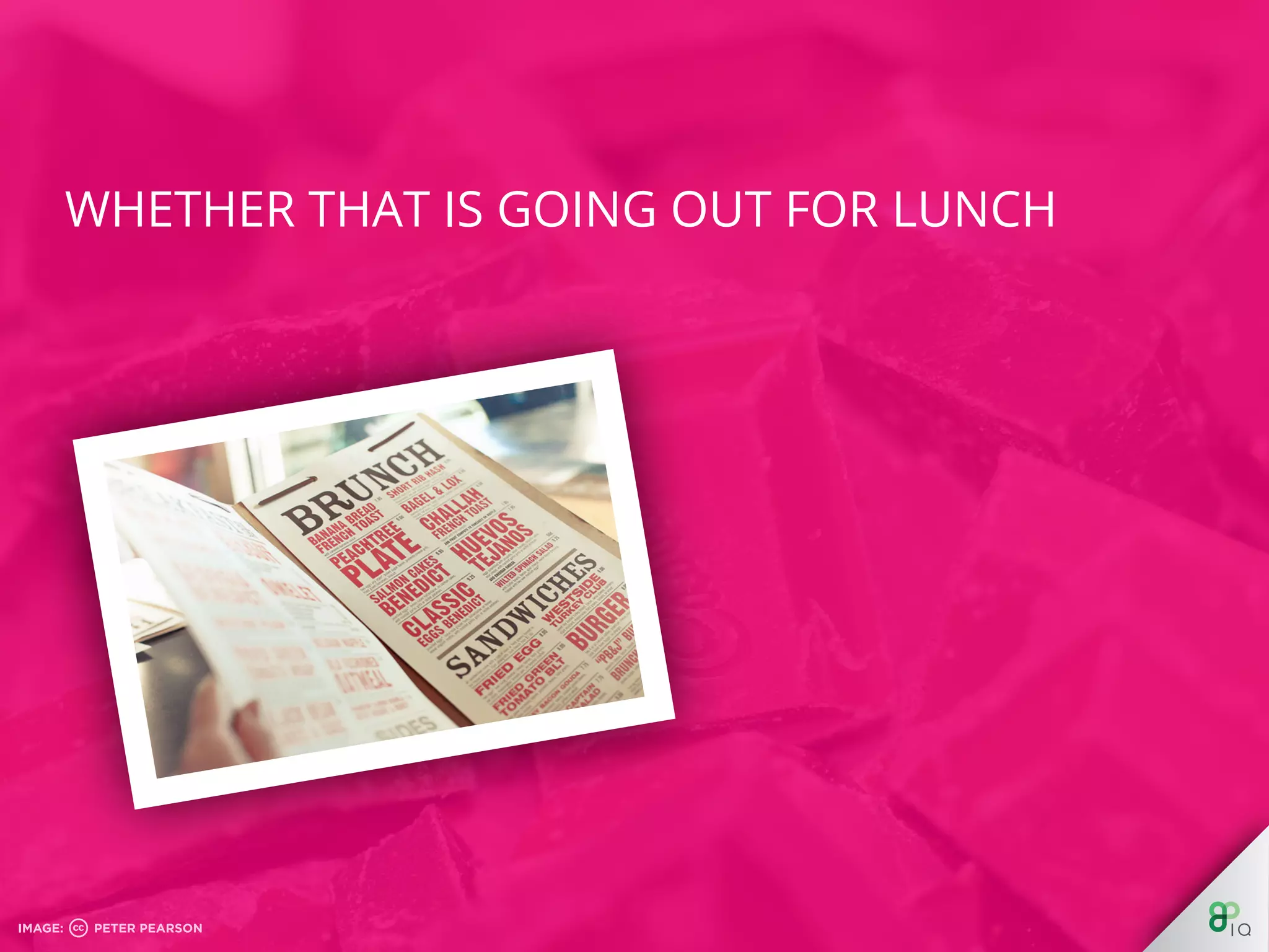 Whether that is going out for lunch or buying
yourself something new.
 