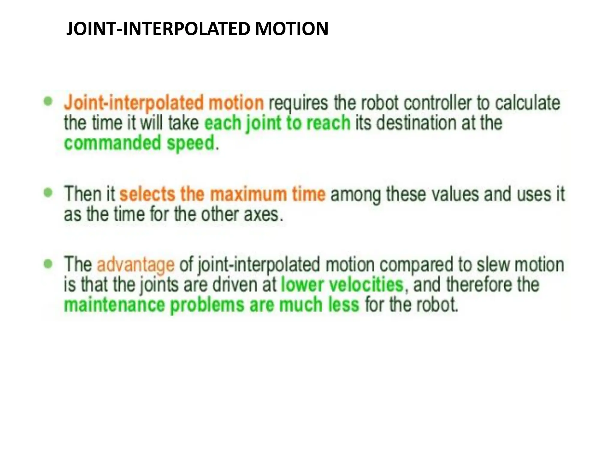 JOINT-INTERPOLATED MOTION
 