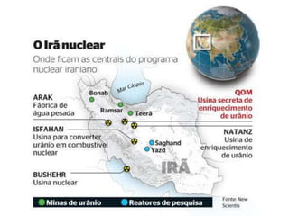 DICA- ACORDO NUCLEAR IRÃ
