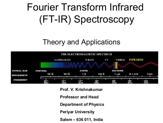 transform infrared spectroscopy essay transform infrared spectroscopy essay