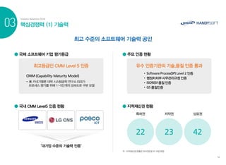 핸디소프트 Ir 자료