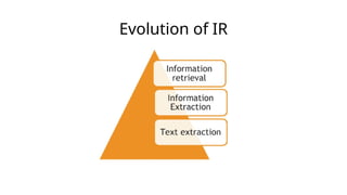 Introduction to Information Retrieval (concepts and principles) | PPTX