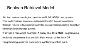 Introduction to Information Retrieval (concepts and principles) | PPTX