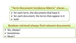 Introduction to Information Retrieval (concepts and principles) | PPTX