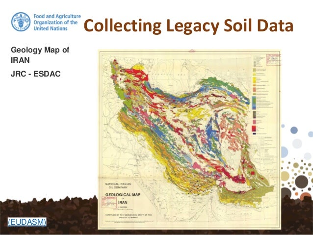 collecting legacy soil data soil map of iran jrc esdac eudasm 18