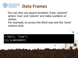 Data Frame Syntax Vectors data frames | PDF
