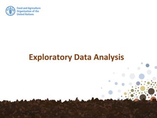 Exploratory Data Analysis
 