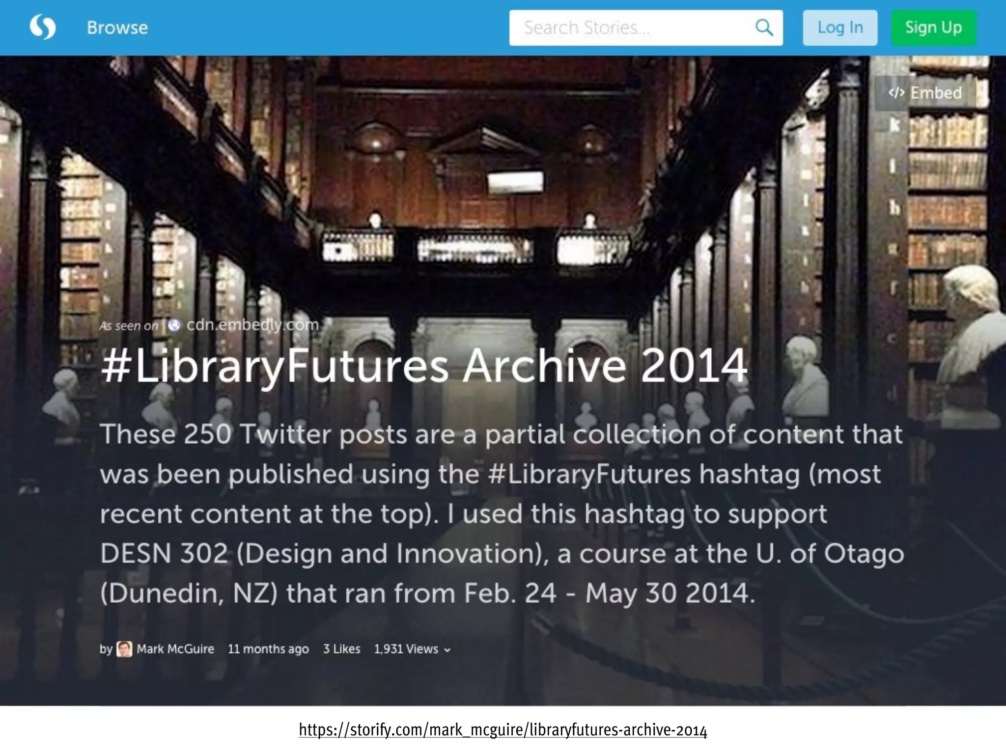 https://storify.com/mark_mcguire/libraryfutures-archive-2014
 