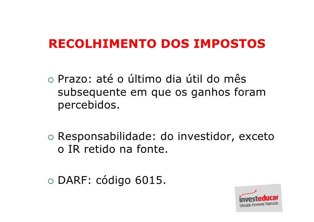 Curso de impostos